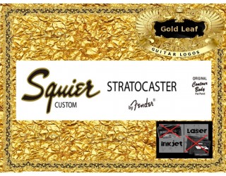  Squier Stratocaster Custom Guitar Decal #89g